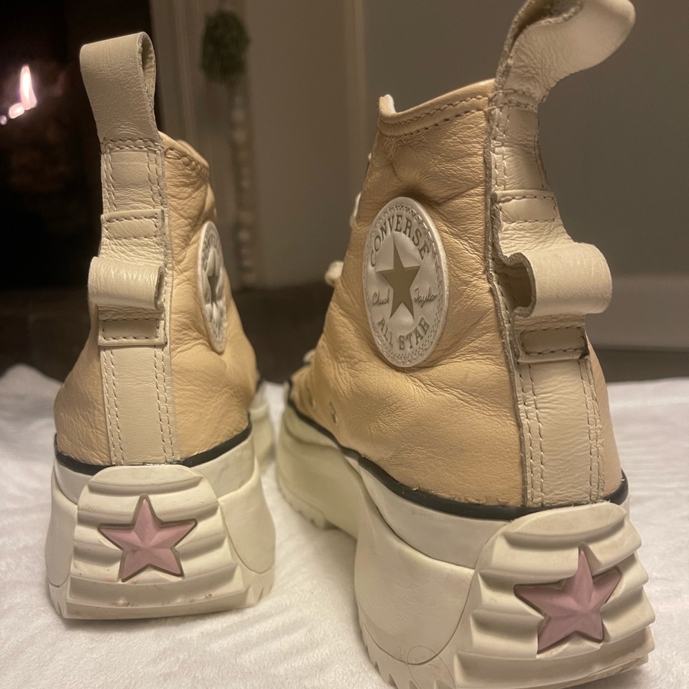 Platform Converse- Blush Natural Color